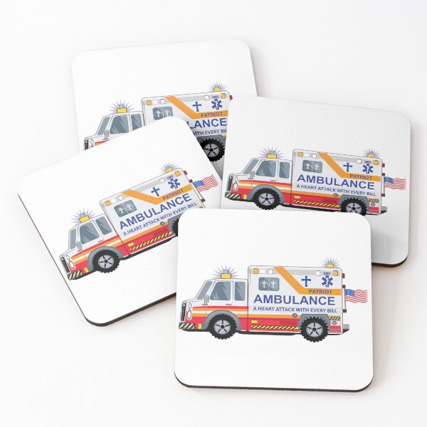 Item preview, Patriot ambulance  designed and sold by Rachel the Artist .