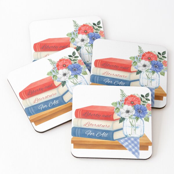 Item preview, Libertad y literatura designed and sold by TotAlyBooked.