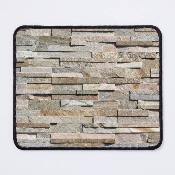 Item preview, Natural Earth Tone Stacked Stone Wall designed and sold by 27Tammy27.