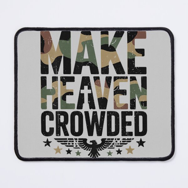 Item preview, Youth Make Heaven Crowded Camouflage Jesus Camo Christian designed and sold by mjohnson9.