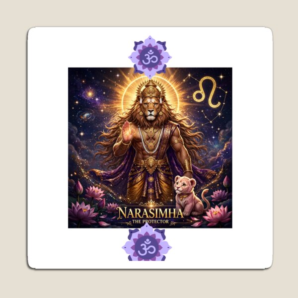 Item preview, Lord Narasimha  designed and sold by 303 Visionary Prints .