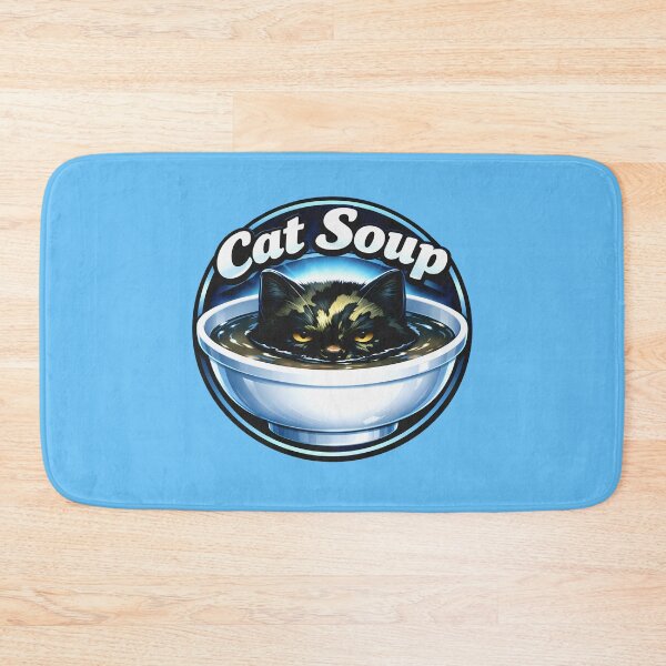Item preview, Cat Soup (midnight) designed and sold by Cathedral of Curiosity.