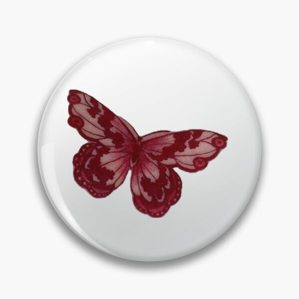 Item preview, Whimsical Red Butterfly designed and sold by zoeyyyrose.