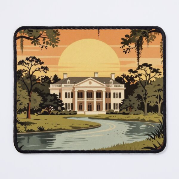 Item preview, American South Vintage Travel Advert designed and sold by Dimensionality.