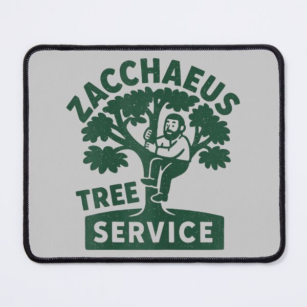 Item preview, Zacchaeus Tree Service Jesus Christian Faith Gospel of Luke designed and sold by mjohnson9.
