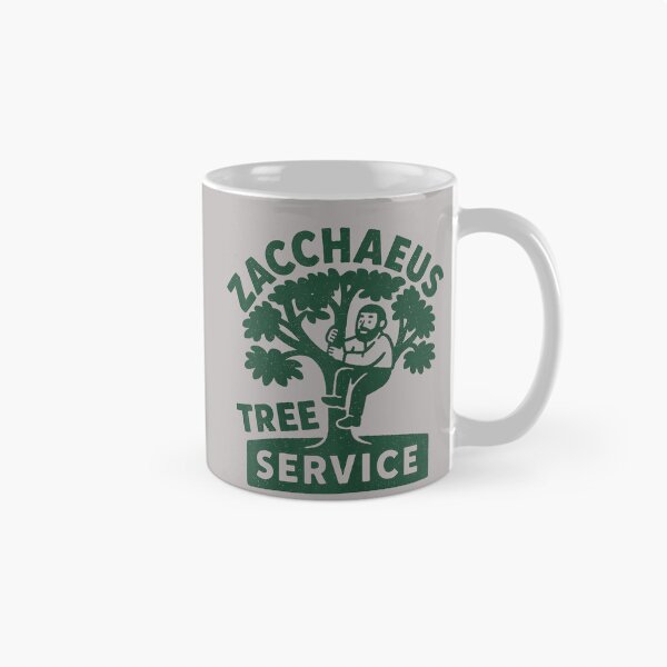 Item preview, Zacchaeus Tree Service Jesus Christian Faith Gospel of Luke designed and sold by mjohnson9.