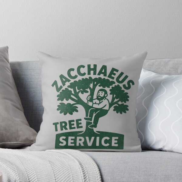 Item preview, Zacchaeus Tree Service Jesus Christian Faith Gospel of Luke designed and sold by mjohnson9.