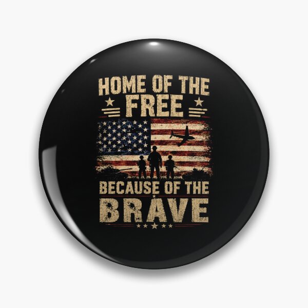Item preview, Home Of The Free Because Of The Brave Patriotic Military Family Design designed and sold by Osstaramilua.