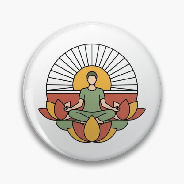 Item preview, Don't Hate Meditate Zen Yoga Flat Vector Art designed and sold by Bangcen.