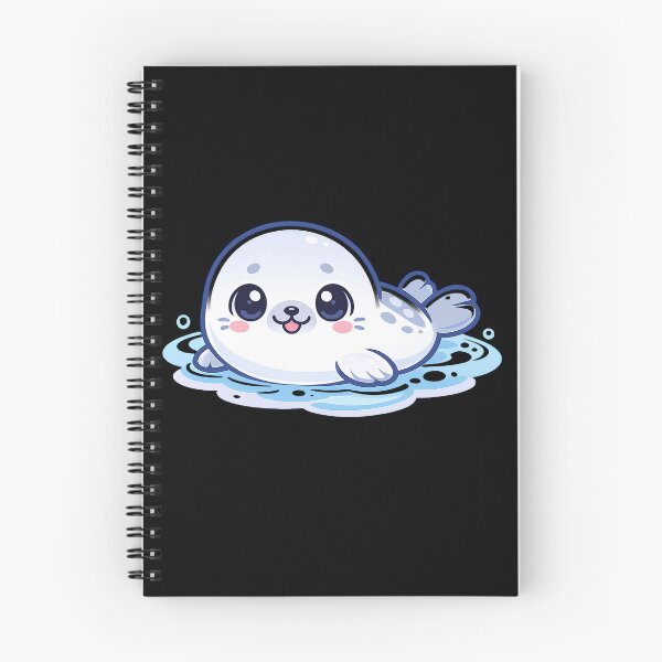 Item preview, Cute Kawaii Weddell Seal Minimalist Sticker Art designed and sold by ShopAndFun.