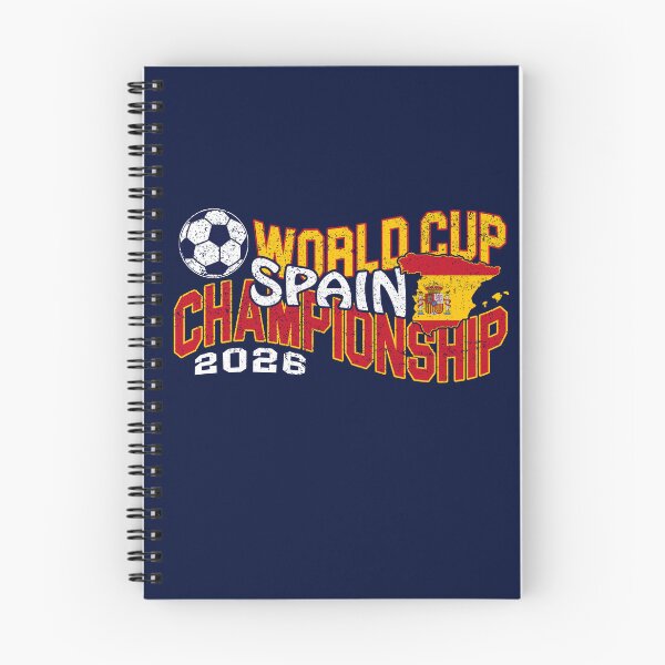 Item preview, Vintage World Soccer Football Champions 2026 Distressed Spain Map Flag Espana designed and sold by RockTheFeal.