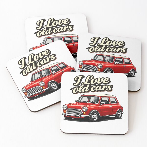 Item preview, I love old cars Mini 1 designed and sold by PabDam.