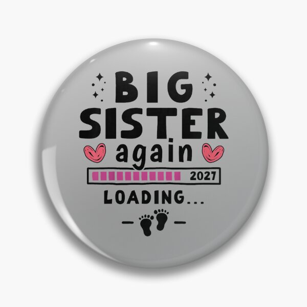 Item preview, Promoted to Big Sister Again 2027 3rd Pregnancy Announcement designed and sold by mjohnson9.
