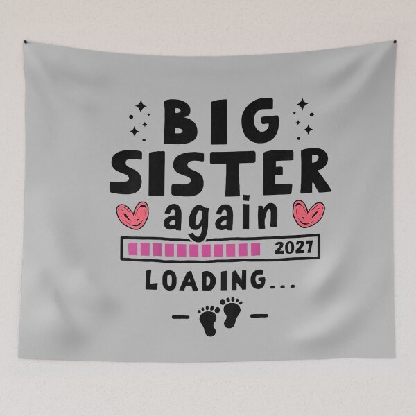 Item preview, Promoted to Big Sister Again 2027 3rd Pregnancy Announcement designed and sold by mjohnson9.