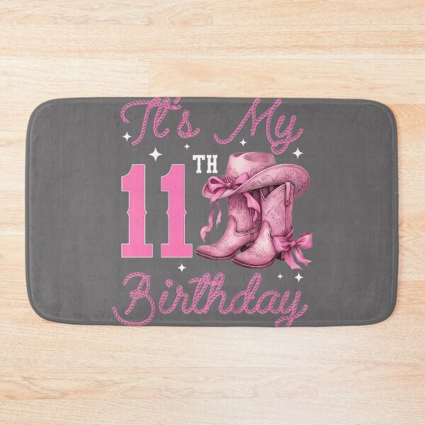 Item preview, 11 Year Old Bday Girl It’s My 11th Birthday Western Cowgirl designed and sold by KristineLi.