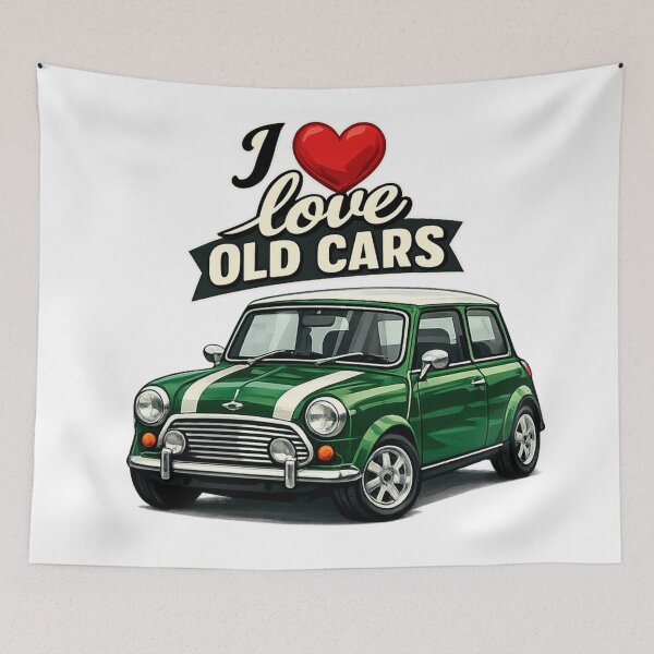 Item preview, I love old cars Mini 4 designed and sold by PabDam.