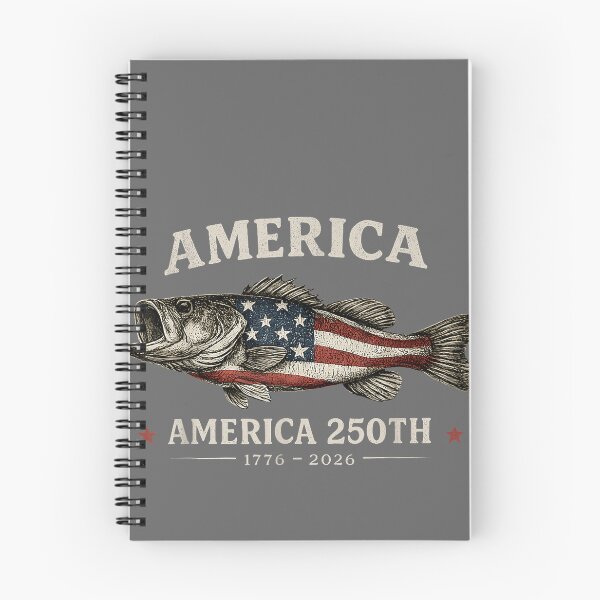Item preview, 250 America Years 1776 2026 Fishing USA Flag 250th Birthday designed and sold by KristineLi.