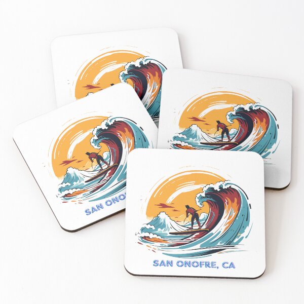 Item preview, Surf Shirt.  San Onofre, CA.  Surfing in California.  Breaking Waves in San Onofre, CA. designed and sold by ShrimpAndGrits.