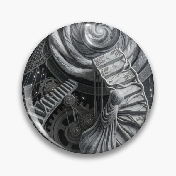 Item preview, Steampunk Time Spiral Monochrome designed and sold by Ideniquo.