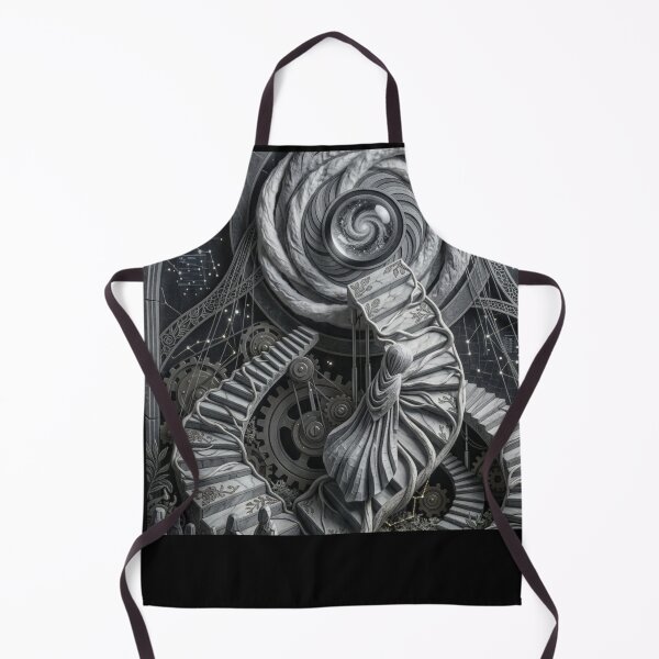 Item preview, Steampunk Time Spiral Monochrome designed and sold by Ideniquo.