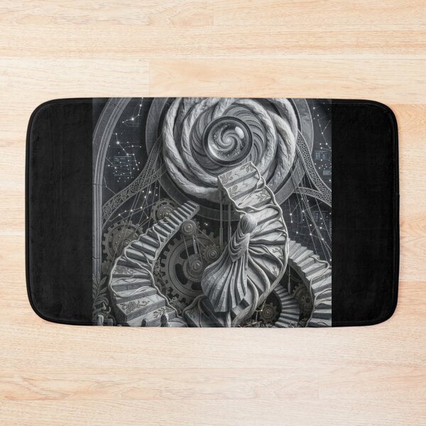 Item preview, Steampunk Time Spiral Monochrome designed and sold by Ideniquo.