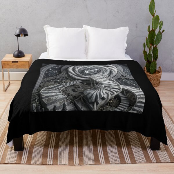 Item preview, Steampunk Time Spiral Monochrome designed and sold by Ideniquo.