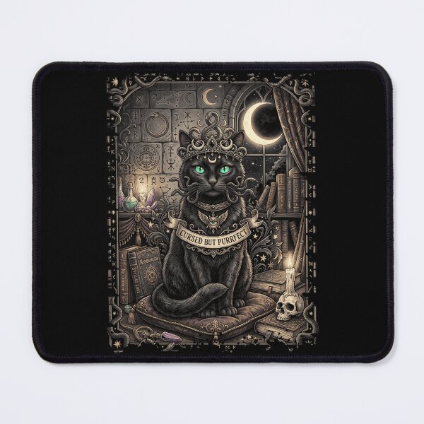 Item preview, Mystical Medusa Cat Greek Mythology Gothic Sticker Design designed and sold by Mahilis.
