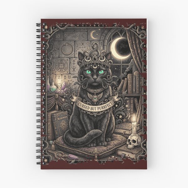 Item preview, Mystical Medusa Cat Greek Mythology Gothic Sticker Design designed and sold by Mahilis.
