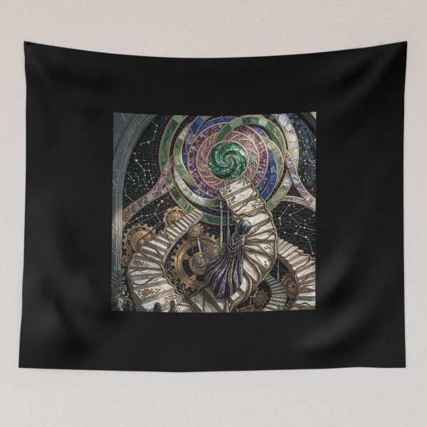 Item preview, Sacred Stained Glass Cosmic Mosaic   designed and sold by Ideniquo.