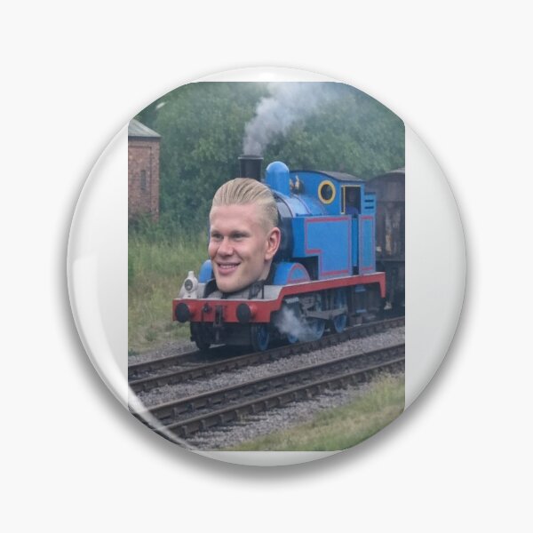 Item preview, Funny Erling Haaland train Meme Norway Soccer Classic T-Shirt designed and sold by oganespegenh.