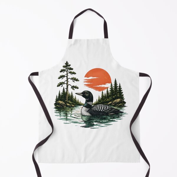 Item preview, Vintage Loon Lake Nature designed and sold by calavonaOOP.