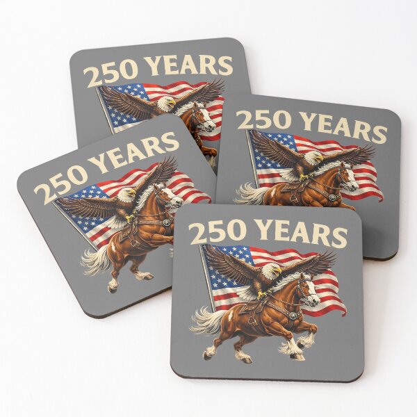 Item preview, 250 Anniversary USA Western Horse & Eagle 250th 4th of July designed and sold by KristineLi.