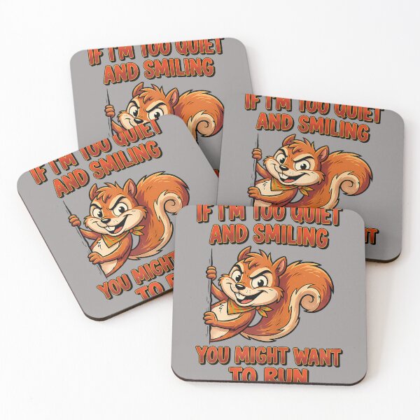 Item preview, If I'm Too Quiet and Smiling You Might Want to Run designed and sold by KathieFaugh.