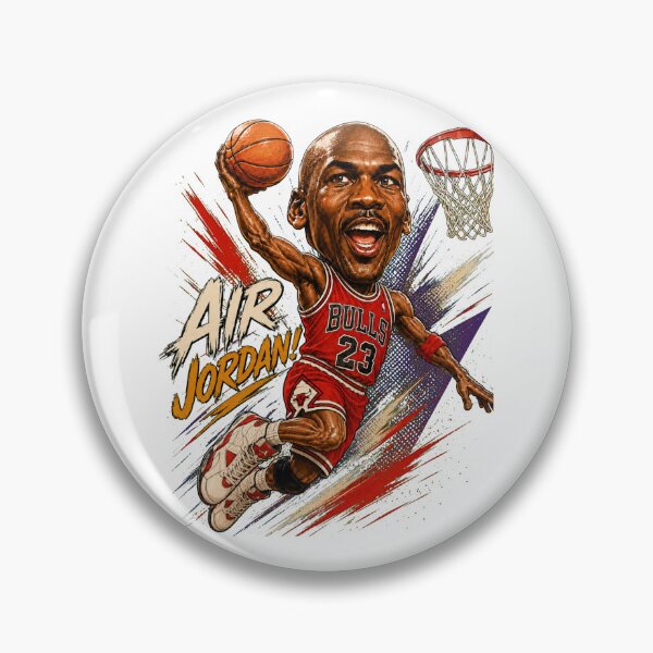Item preview, Air Jordan Slam Dunk Basketball Caricature Art designed and sold by Cloud420.