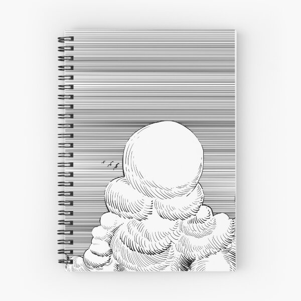 Item preview, Cloud and sky hand drawn sketch  designed and sold by midsketcher.