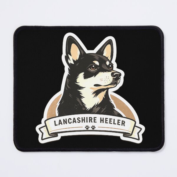 Item preview, Minimal Lancashire Heeler Dog Sticker Portrait designed and sold by Abidel.