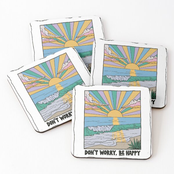 Item preview, Don't Worry Be Happy designed and sold by GrooveAndGlow.