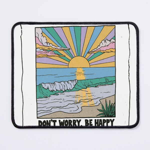 Item preview, Don't Worry Be Happy designed and sold by GrooveAndGlow.