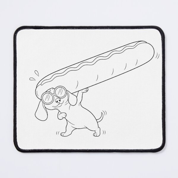 Item preview, Hot dog dachshund designed and sold by Nitta Studio.