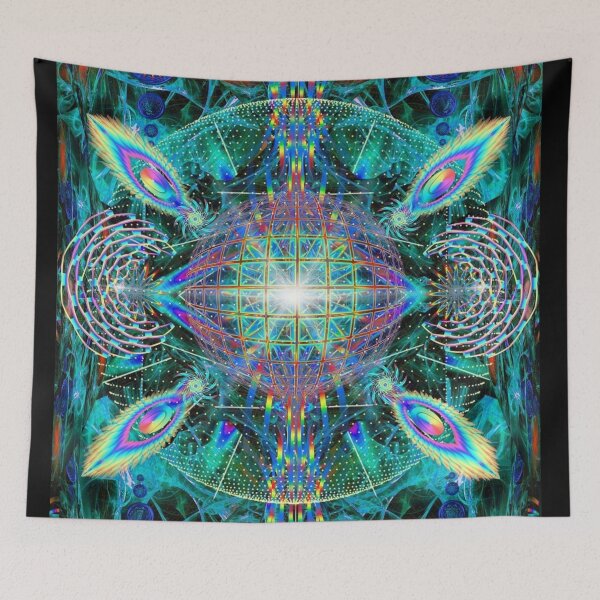 Artikelvorschau, Psychedelisches Lied entworfen und verkauft von Tracey Warren Art.