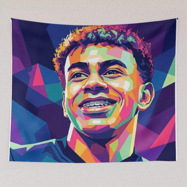 Item preview, Yamal 19 Years Old World Cup 2026 Champion Vexel Art designed and sold by mazyoy.