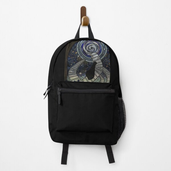 Item preview, Nocturnal Blue Stained Glass Window designed and sold by Ideniquo.