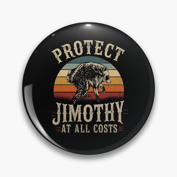 Item preview, Protect Jimothy At All Costs Retro Vintage Seattle Raccoon Meme designed and sold by haitrieuic96.