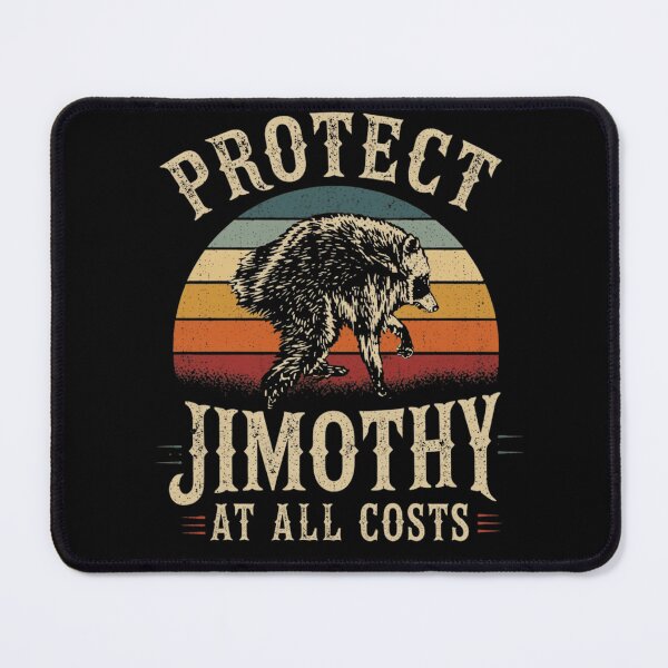 Item preview, Protect Jimothy At All Costs Retro Vintage Seattle Raccoon Meme designed and sold by haitrieuic96.