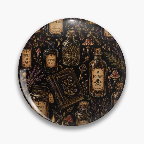 Item preview, Midnight Apothecary designed and sold by InkandHollowBooks.