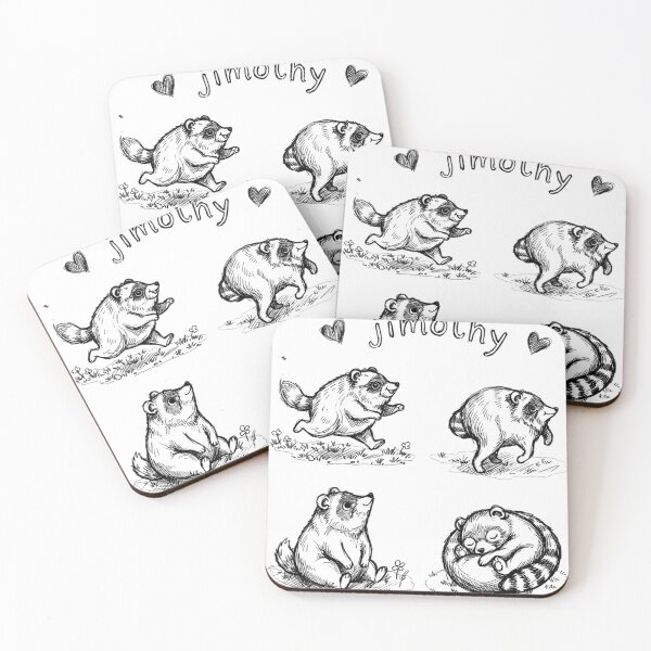 Item preview, Jimothy Raccoon Hand Drawing designed and sold by PatrickRobbin.