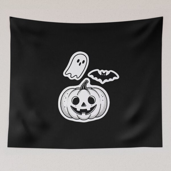 Item preview, Cute Halloween Ghost Pumpkin Design designed and sold by BoringClothes .