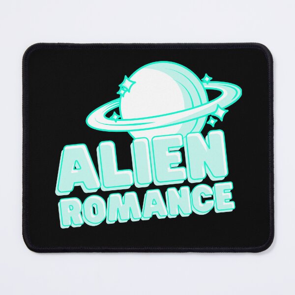 Item preview, Alien Romance Retro Planet Bookish Sci-Fi Graphic designed and sold by feralheartsclub.