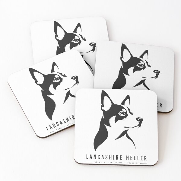 Item preview, Minimal Lancashire Heeler Line Art Silhouette designed and sold by Abidel.