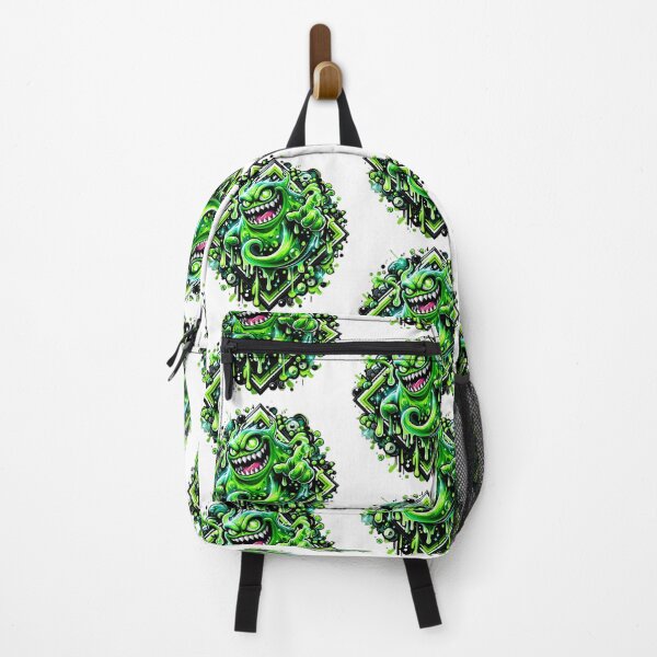 Item preview, Edgy Green Slime Creature Vector Art designed and sold by Nadiename.